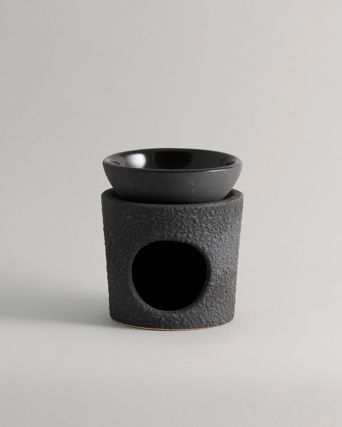 Aroma brænder, keramisk - Koksgrå