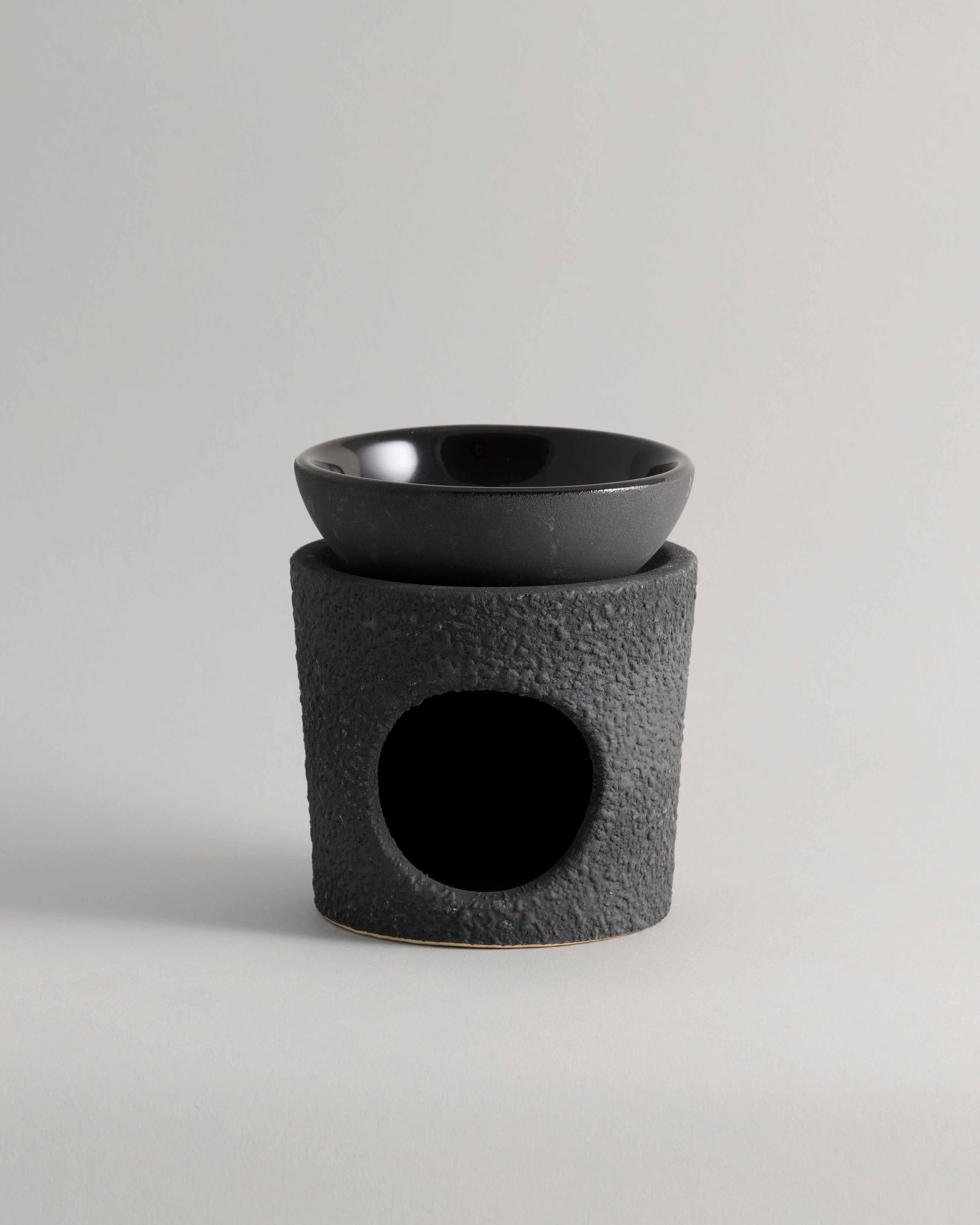 Aroma brænder, keramisk - Koksgrå