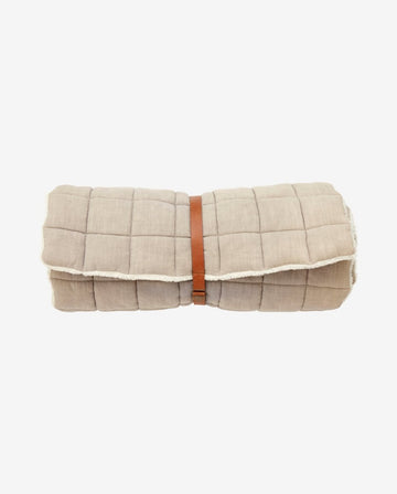 Yogamåtte -  Grå
https://dk.ayu.eu/collections/yin-yoga-matter-blod-komfort/products/yin-yoga-matte-med-laederrem-65x195-cm-gra